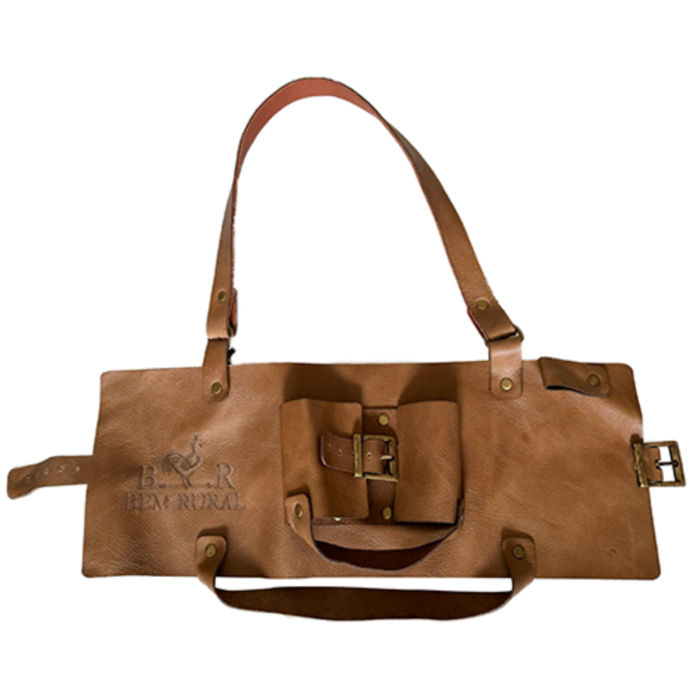 Mateira Bem Rural – Couro Legítimo Caramelo